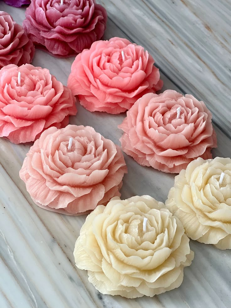 Rose Candle